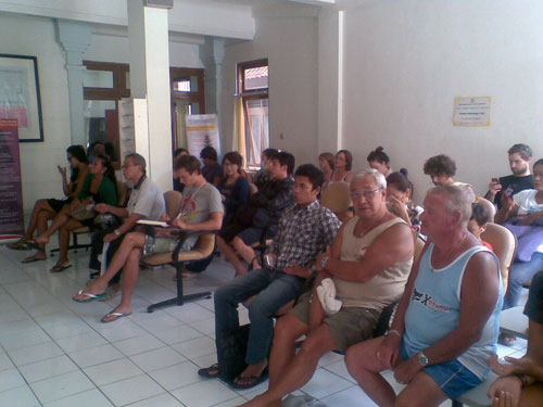 Imigrační úřad na Bali, poblíž letiště Denpasar Imigrační úřad na Bali, poblíž letiště Denpasar