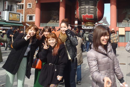Japonské turistky Japonské turistky