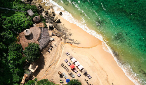 Pláž Karma Bali - Soukromá zastrčená pláž (dříve pláž Nammos)