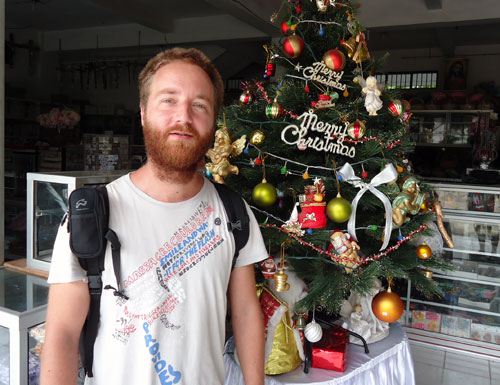 Vánoční stromek na Bali, Santa Claus Vánoční stromek na Bali, Santa Claus