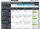 Vyhledávání letenek na SkyScanner.cz